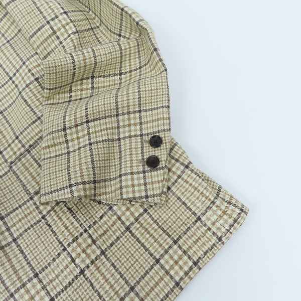 実際に弊社で買取させて頂いたBLACK FLEECE by Brooks Brothers/ブラックフリース ブルックスブラザーズ チェック3Bテーラードジャケット/BB4の画像 6枚目