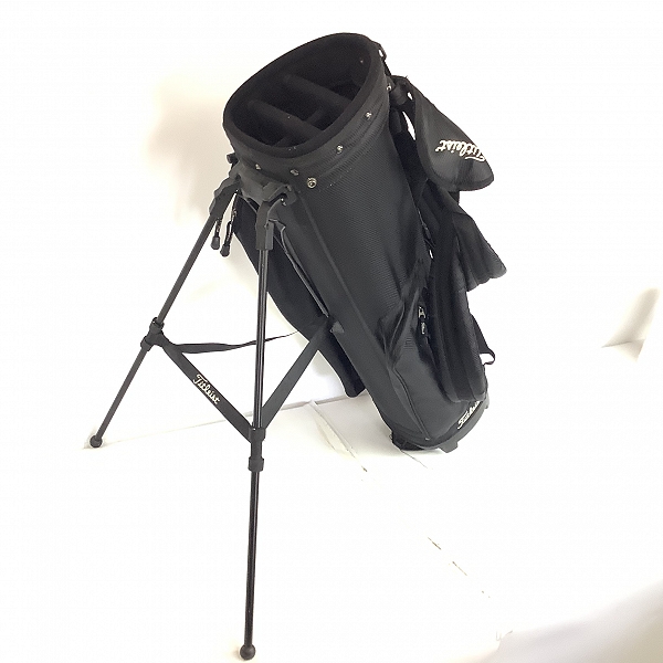 実際に弊社で買取させて頂いたTitleist/タイトリスト 5分割 スタンドキャディバッグ ブラックの画像 4枚目