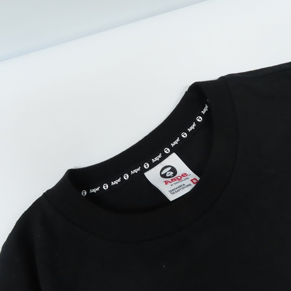 実際に弊社で買取させて頂いたAape by A BATHING APE/アベイシングエイプ プリントカットソー/Mの画像 4枚目
