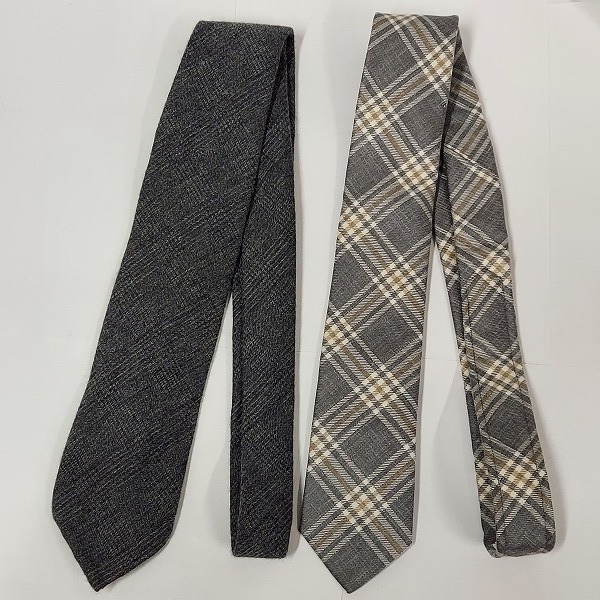 実際に弊社で買取させて頂いたBLACK FLEECE/Brooks Brothers/NICKY ブロックチェック/斜めストライプ等 ネクタイ おまとめ8点の画像 1枚目
