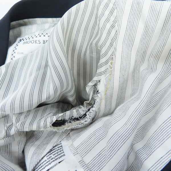 実際に弊社で買取させて頂いたBLACK FLEECE by Brooks Brothers/ブラックフリース ブルックスブラザーズ 3Bテーラードジャケット ダークネイビー/BB3の画像 7枚目