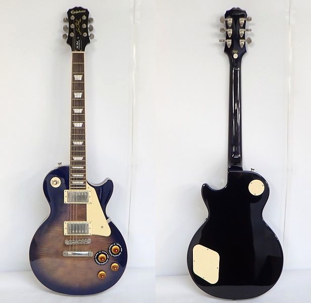 実際に弊社で買取させて頂いた★Epiphone/エピフォン Les Paul Standard PRO/レスポール スタンダード プロ コイルタップ搭載 ソフトケース付の画像 1枚目