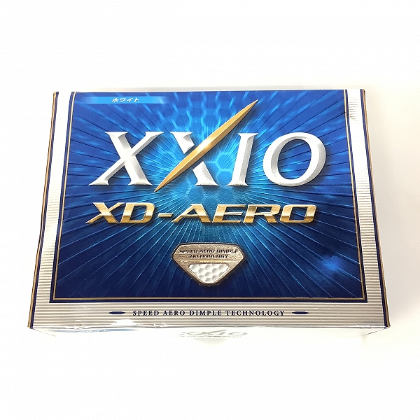実際に弊社で買取させて頂いた【未使用】DUNLOP/ダンロップ XXIO/ゼクシオ XD-AERO ゴルフボール 1ダース ホワイトの画像 2枚目