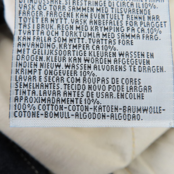 実際に弊社で買取させて頂いた【未使用】 LEVI'S/リーバイス 501XX バレンシア工場製 復刻 ビッグE 均等V デニムパンツ 55501-0003 W34の画像 4枚目