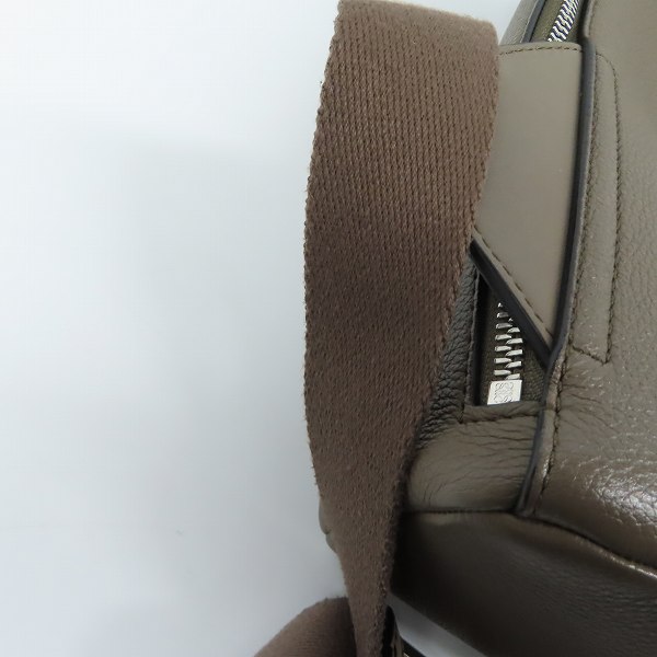 実際に弊社で買取させて頂いたLOEWE/ロエベ GOYA/ゴヤ レザーバックパック/リュックサックの画像 7枚目