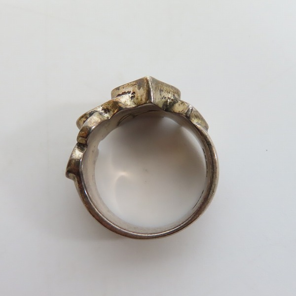 実際に弊社で買取させて頂いたCRAZY PIG/クレイジーピッグ フォーエースリング 17-17.5号の画像 4枚目