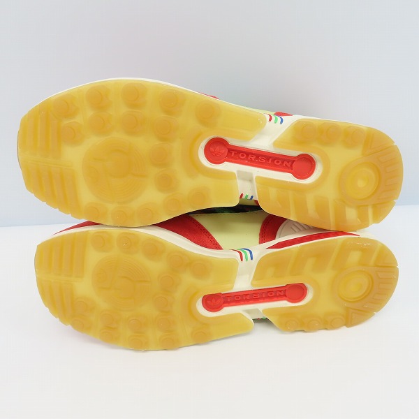 実際に弊社で買取させて頂いた【未使用】adidas×atmos/アディダス×アトモス ZX8000 HELLOGOLD/COREBLACK/RUSHRED SETSUBUN スニーカー GW2448/27.5の画像 2枚目