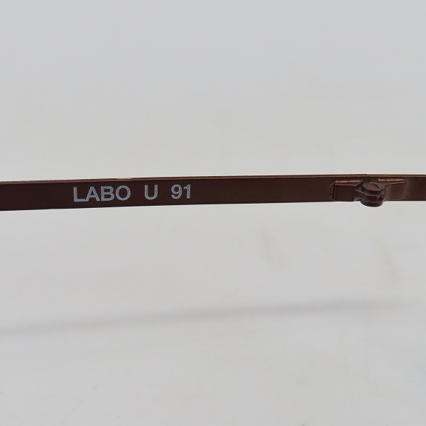 実際に弊社で買取させて頂いたAnne et Valentin/アンバレンタイン LABO レンズ度入り 眼鏡 メガネフレーム/アイウェアの画像 5枚目