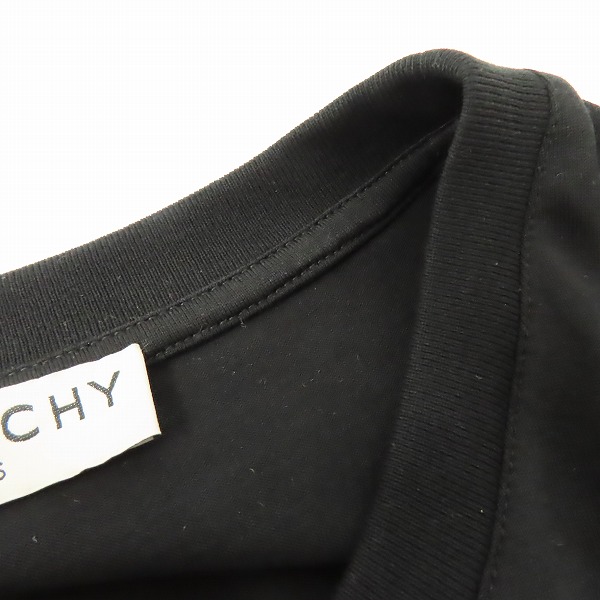 実際に弊社で買取させて頂いたGIVENCHY/ジバンシィ 20SS GIVENCHY STUDIOロゴパッチ付き 半袖Tシャツ BM70UQ3002/Mの画像 6枚目