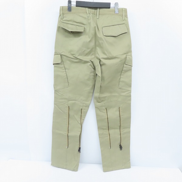 実際に弊社で買取させて頂いたRICO×Dickies/リコ×ディッキーズ ZIP付き カーゴパンツ ベージュ/Sの画像 1枚目