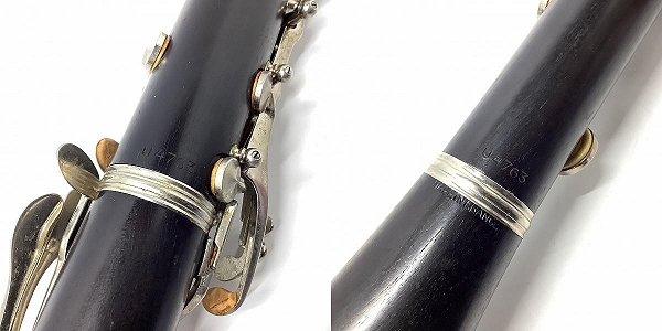 実際に弊社で買取させて頂いたH.SELMER/セルマー Series 9 クラリネット ハードケース付の画像 5枚目