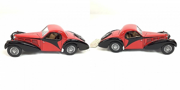 実際に弊社で買取させて頂いたFRANKLIN MINT/フランクリンミント 1/24 1936 ブガッティ タイプ 57SC アタランテ/ミニカーの画像 2枚目