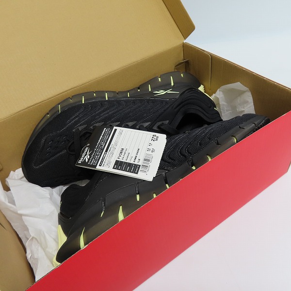 実際に弊社で買取させて頂いた【未使用】Reebok/リーボック ZIG KINETICA ジグ キネティカ ランニングシューズ FV3858/27.5の画像 6枚目
