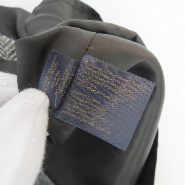 実際に弊社で買取させて頂いたBrooks Brothers/ブルックスブラザーズ 1818 Madison ベスト/ジレ 42Sの画像 4枚目