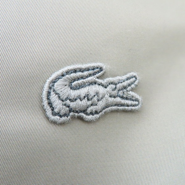実際に弊社で買取させて頂いた【未使用】LACOSTE/ラコステ リバーシブルボンバージャケット BH1044 Z27 50/US Mの画像 7枚目
