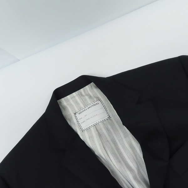 実際に弊社で買取させて頂いたBLACK FLEECE by Brooks Brothers/ブラックフリース ブルックスブラザーズ 3Bテーラードジャケット ダークネイビー/BB3の画像 6枚目