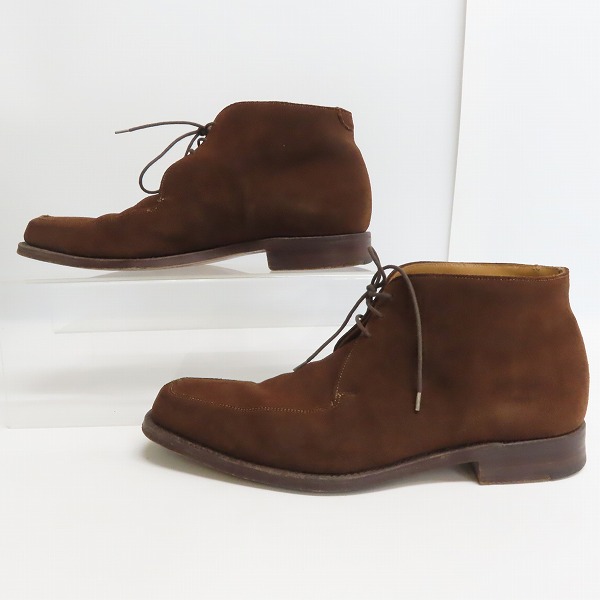 実際に弊社で買取させて頂いたPaul Smith/ポールスミス スウェード チャッカブーツの画像 3枚目