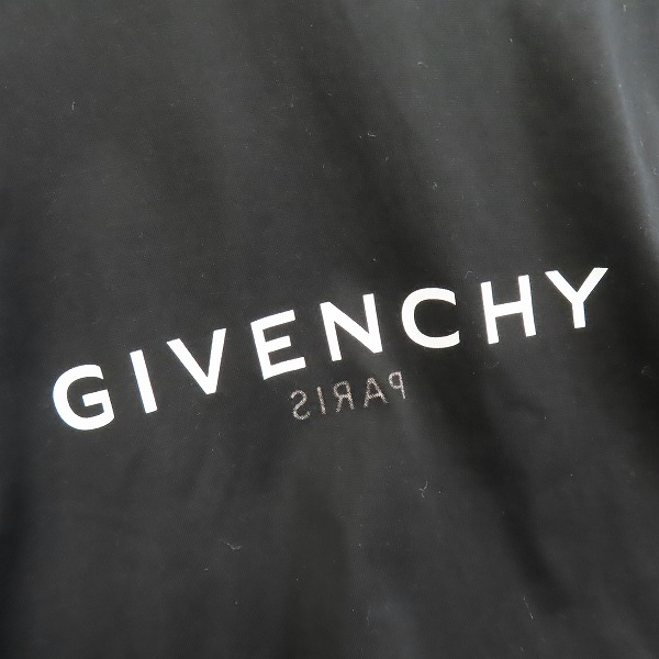 実際に弊社で買取させて頂いた【JPタグ】GIVENCHY/ジバンシィ オーバーサイズ ロゴプリント 半袖Tシャツ BM71533Y6B/Sの画像 7枚目