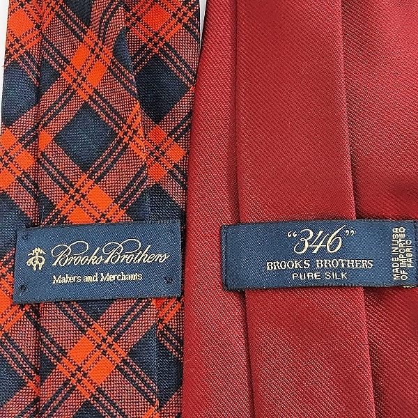 実際に弊社で買取させて頂いたBrooks Brothers/ブルックスブラザーズ チェック柄/ノルディック柄等 ネクタイ おまとめ6点の画像 4枚目