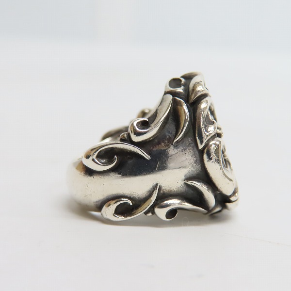 実際に弊社で買取させて頂いたDEAL DESIGN/ディールデザイン  リリーフレーム クロスリング/13号の画像 3枚目