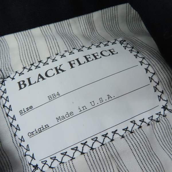 実際に弊社で買取させて頂いたBLACK FLEECE by Brooks Brothers/ブラックフリース ブルックスブラザーズ 3Bテーラードジャケット ダークネイビー/BB4の画像 2枚目