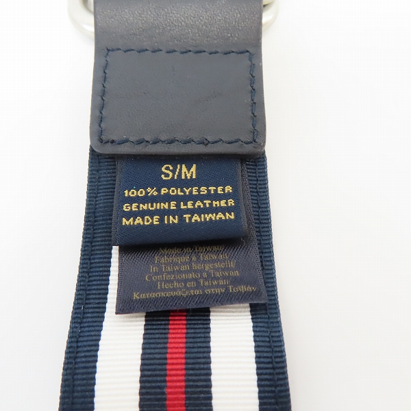 実際に弊社で買取させて頂いたBrooks Brothers×FILA/ブルックスブラザーズ×フィラ 21SS リバーシブルベルト Size：S/Mの画像 3枚目