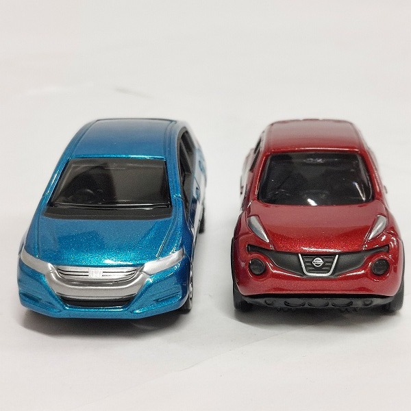 実際に弊社で買取させて頂いたTOMICA/トミカ ホンダ インサイト/日産 ジューク ミニカー 2点セットの画像 1枚目