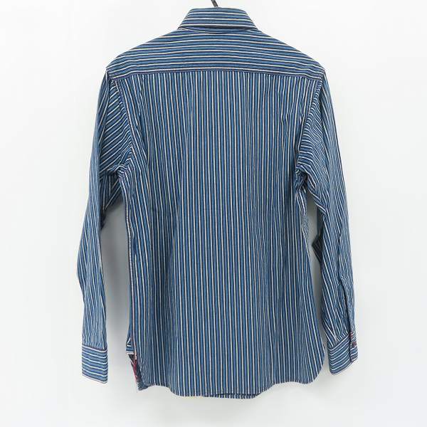 実際に弊社で買取させて頂いたSUGAR CANE/シュガーケーン ストライプ柄 長袖ボタンシャツ/Mの画像 1枚目