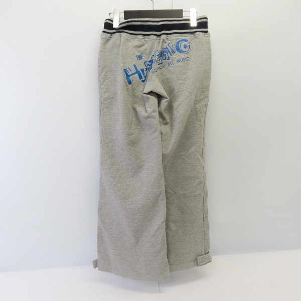 実際に弊社で買取させて頂いたHysterics/ヒステリックス スウェット ワイドパンツ 3CP-0260/F の画像 1枚目