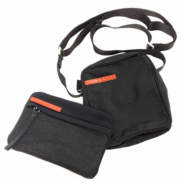 実際に弊社で買取させて頂いたPRADA/プラダ ショルダーバッグ ポーチ等 5点おまとめの画像 6枚目