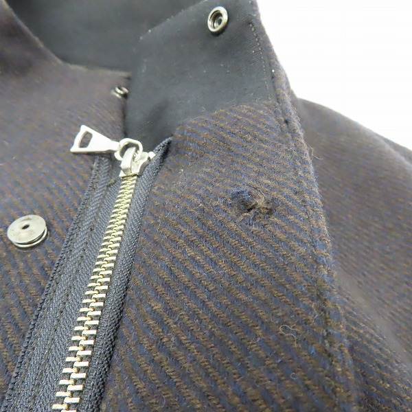 実際に弊社で買取させて頂いた【難有】HARE/ハレ STAND COLLAR BIG ZIP BLOUSON スタンドカラー ビッグシルエットブルゾン HA030123TR/Mの画像 6枚目