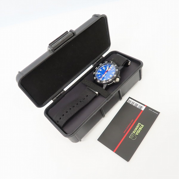 実際に弊社で買取させて頂いたLUMINOX/ルミノックス SEA TURTLE GIANT 0320 SERIES 腕時計 の画像 7枚目