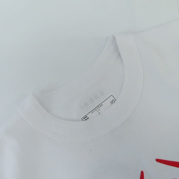 実際に弊社で買取させて頂いたsacai×kaws/サカイ×カウズ ロゴプリント 半袖カットソー 21-0288S/3の画像 4枚目