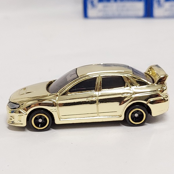 実際に弊社で買取させて頂いた【おまとめ18点】TOMICA/トミカ トミカ博 スバル インプレッサ WRX STI 4door 金メッキバージョンの画像 3枚目