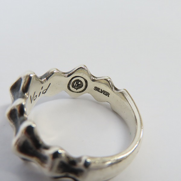 実際に弊社で買取させて頂いた【ギャラ付】Bloody Mary/ブラッディマリー void リング/18.5号の画像 5枚目