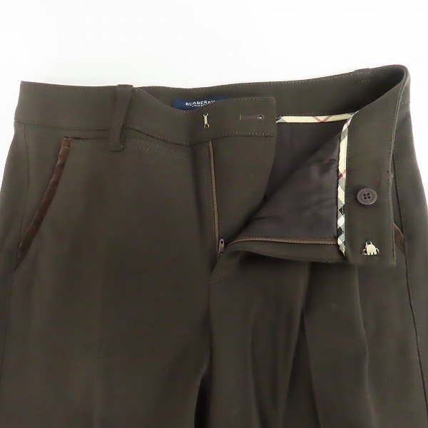 実際に弊社で買取させて頂いたBURBERRY LONDON/バーバリー ロンドン セットアップ ジャケット/パンツ ブラウン/38の画像 3枚目