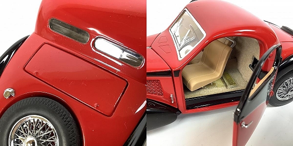 実際に弊社で買取させて頂いたFRANKLIN MINT/フランクリンミント 1/24 1936 ブガッティ タイプ 57SC アタランテ/ミニカーの画像 7枚目
