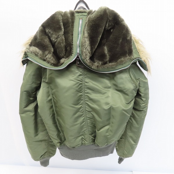 実際に弊社で買取させて頂いたALPHA INDUSTRIES/アルファインダストリーズ N-2B フライトジャケット/Mの画像 1枚目