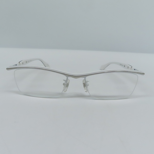 実際に弊社で買取させて頂いたLess than human/レスザンヒューマン 眼鏡/メガネフレーム 0324404 1010Wの画像 1枚目