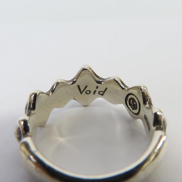 実際に弊社で買取させて頂いた【ギャラ付】Bloody Mary/ブラッディマリー void リング/18.5号の画像 6枚目