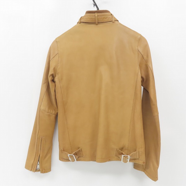 実際に弊社で買取させて頂いたJOURNAL STANDARD/ジャーナルスタンダード シープレザー ジップアップジャケット/Mの画像 1枚目