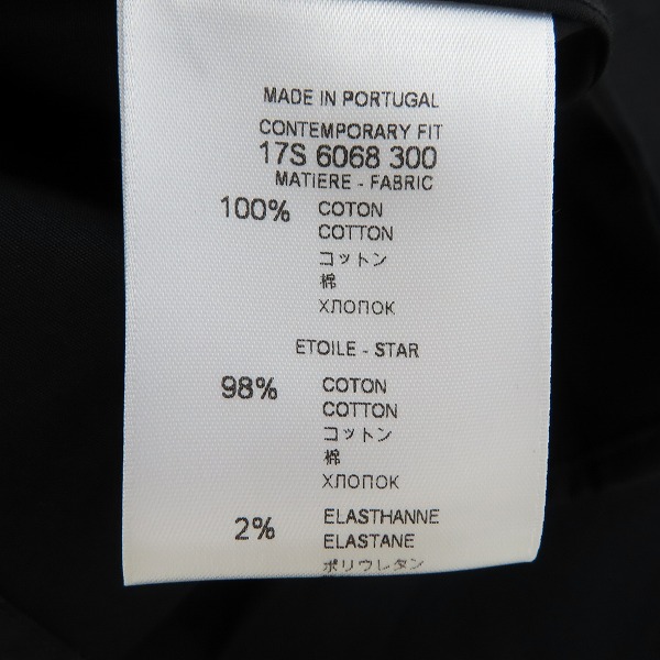 実際に弊社で買取させて頂いた【JPタグ】GIVENCHY/ジバンシィ 17SS スター チェックシャツ L/S シャツ の画像 2枚目