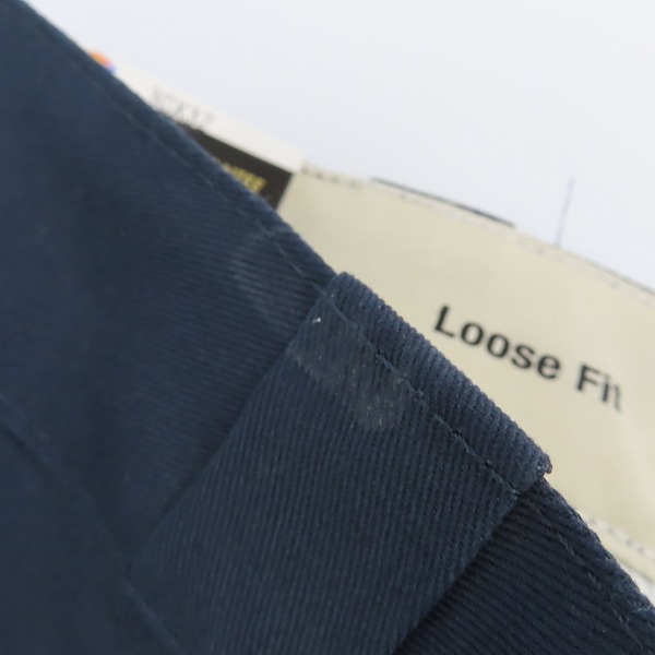 実際に弊社で買取させて頂いたDickies/ディッキーズ LOOSE FIT ワークパンツ ネイビー/30×32の画像 5枚目