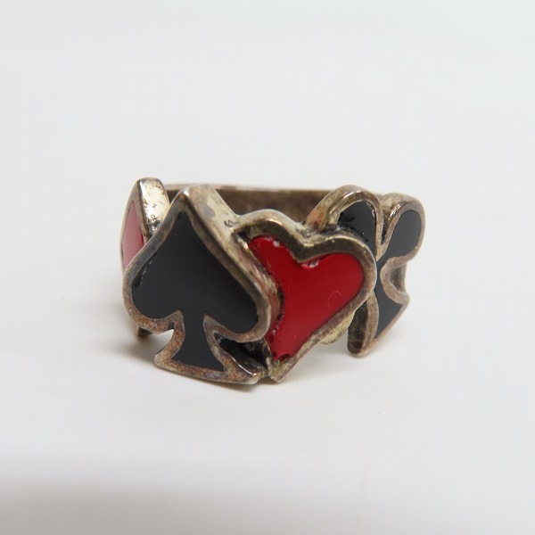 実際に弊社で買取させて頂いたCRAZY PIG/クレイジーピッグ フォーエースリング 17-17.5号