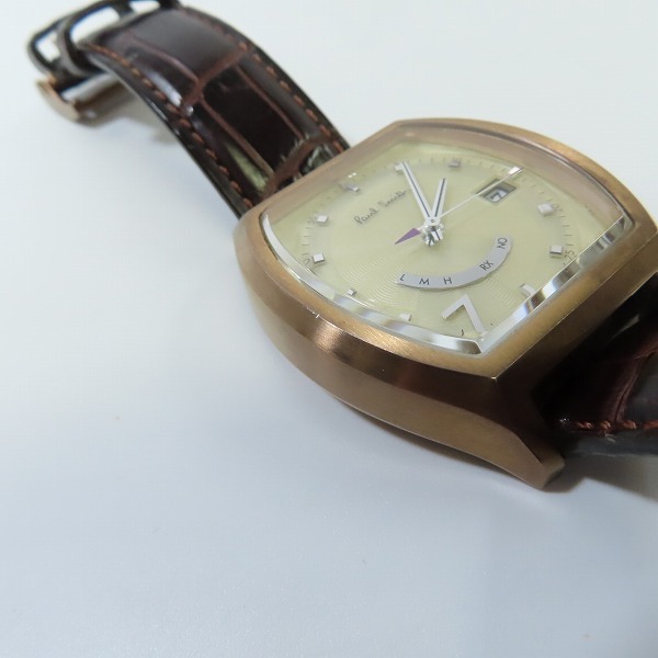 実際に弊社で買取させて頂いたPaul Smith/ポールスミス SOLAR-TECH ソーラー/腕時計 H416-S080851の画像 5枚目