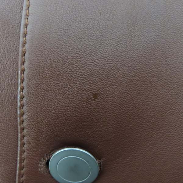 実際に弊社で買取させて頂いたDENIM×TOMORROWLAND/デニム×トゥモローランド ラムレザー トラッカージャケット 63088408353/46の画像 7枚目