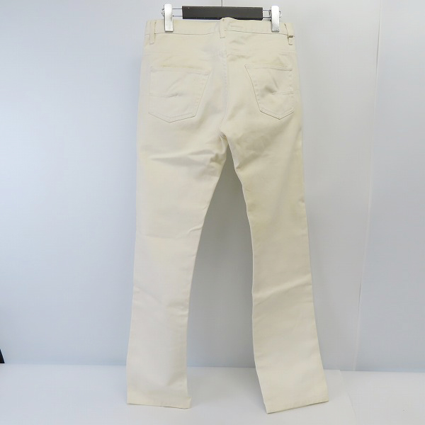 実際に弊社で買取させて頂いたDior HOMME/ディオール デニムパンツ ホワイト/30の画像 1枚目