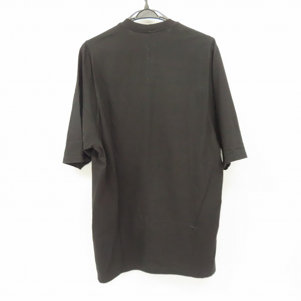 実際に弊社で買取させて頂いたRick Owens/リックオウエンス19SS CREWNECK SHORT SLEEVES/クルーネック ビックTシャツ OYSTER RU19S2269 XSの画像 1枚目