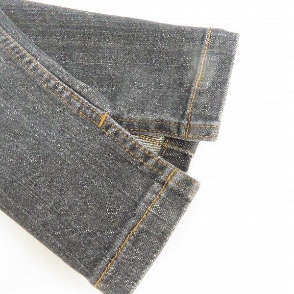 実際に弊社で買取させて頂いたHysterics/ヒステリックス バックペイント スリット デニムパンツ 2AP-3422 Sの画像 6枚目