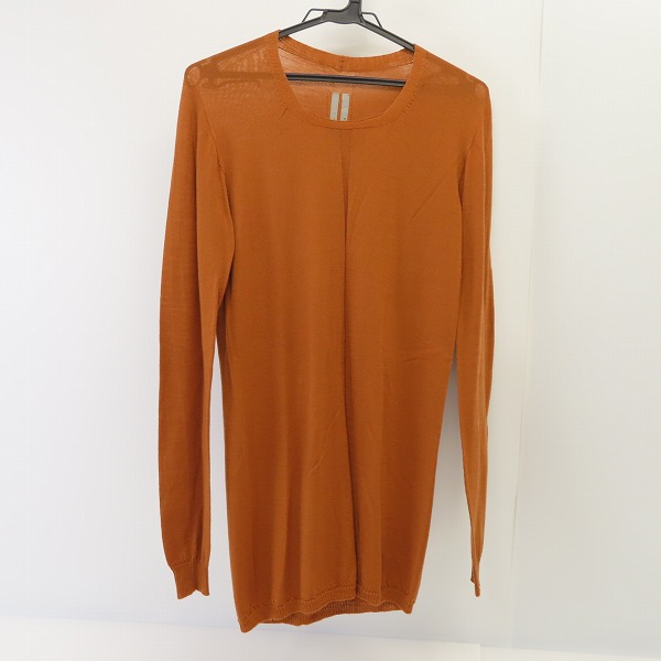 実際に弊社で買取させて頂いたRick Owens/リックオウエンス LARRY F/W 19 ウールカットソー  ラスト/M 